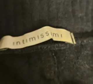 Vestitino nero Intimissimi con fiocco