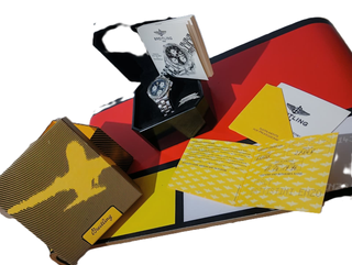 Breitling Colt Chronograph Acciaio Blu A53035