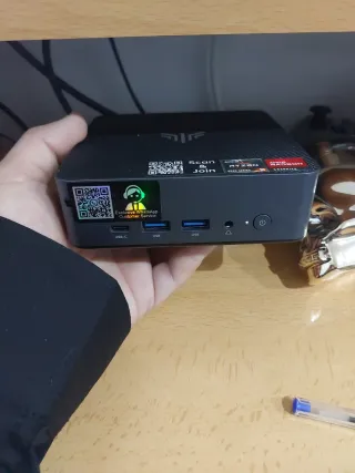 Mini PC Gamer NIPOGI Negro de 16 de ram i un 1tb