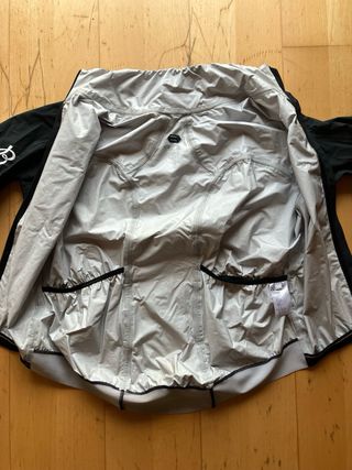 Chaqueta Q36.5 Rain Shell Negra Talla L