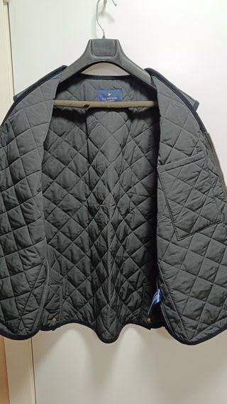 Giubbotto imbottito stile Barbour