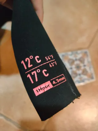 Neopreno Mujer OLAIAN 4/3 mm – XS Backzip