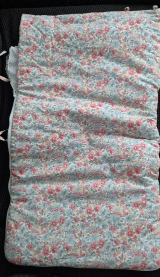 Sacco per fasciatoio con stampa floreale e imbottitura removibile. Gabis