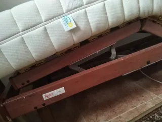 Cama articulada con colchón