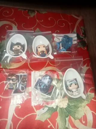 Lote 6 mini Funkos Kinder Stranger Things