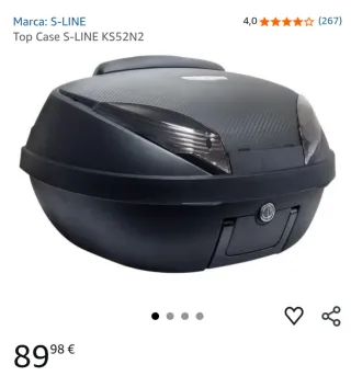 Baúl Moto Top Case S-LINE KS52N2