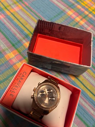 Orologio donna Caravelle oro nuovo