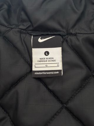 Abrigo oficial Atlético de Madrid Nike Negro