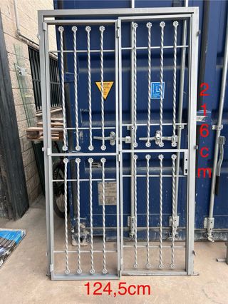 Rejas y puertas de forja nuevas
