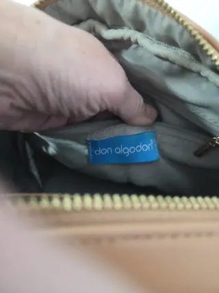 Bolso bandolera Don Algodón marrón