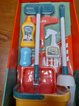 Conjunto de Limpeza Brinquedo Clean Time