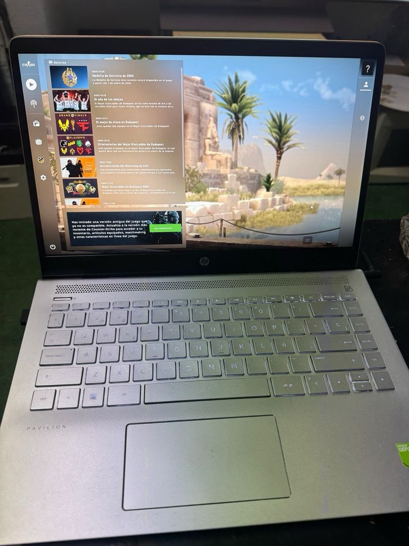 Portátil HP 14" bf0xx i7 8GB/256GB grafica NVIDIA afbeelding 6