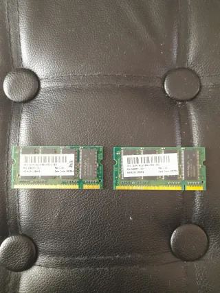 2x Nanya 256MB RAM DDR PC