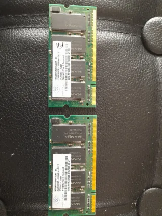 2x Nanya 256MB RAM DDR PC