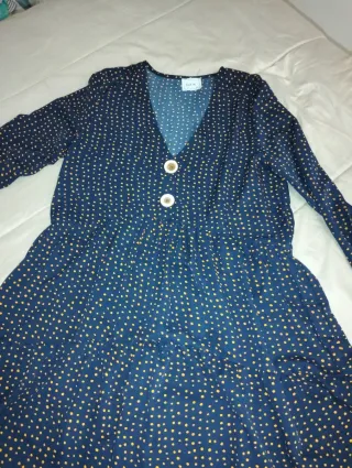 Conjunto Vestido y Rebeca Talla M