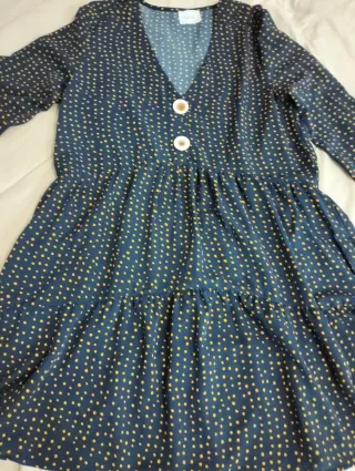 Conjunto Vestido y Rebeca Talla M