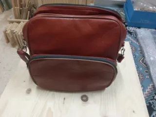 Bolso de viaje de piel
