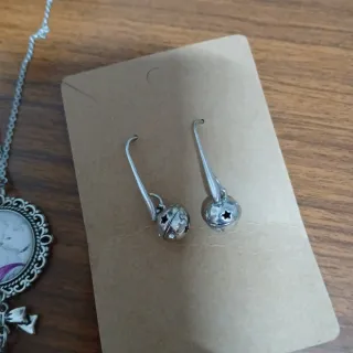 Collar Acero Diseño Mujer y Gato