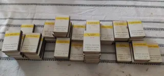 42 scatole di fiammiferi spagnoli serie navi