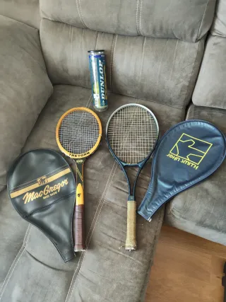 Lote 2 raquetas TRETORN y JOHN SMITH