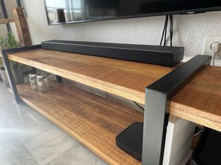 Mobile TV in legno e metallo