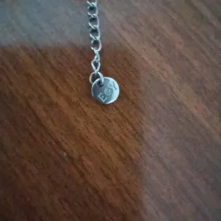 Conjunto Acero Bruja Escoba Pendientes Collar