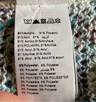 Jersey Pimkie multicolor S manga 3/4