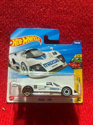 Hotwheels Mazda 787B Blanco 226/250