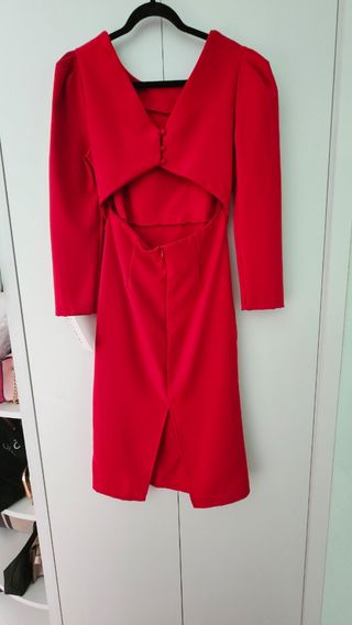 Vestido rojo elegante