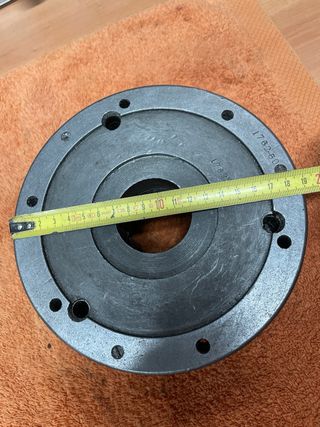 Plato Torno 190mm 3 Pinzas