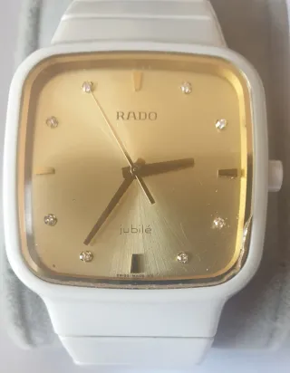 Orologio Rado Jubilé Oro e Bianco