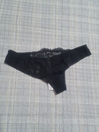 Conjunto lencería negro sin estrenar talla XS