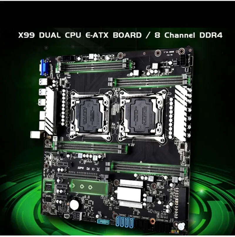Placa Base Jingsha X99 Dual CPU LGA 2011-3 afbeelding 2