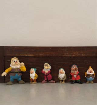 6 Figuras Blancanieves y los Siete Enanitos