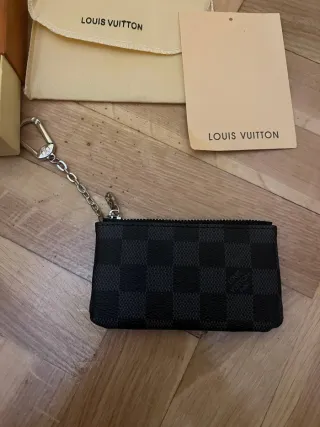 Monedero Louis Vuitton Negro Cuadros