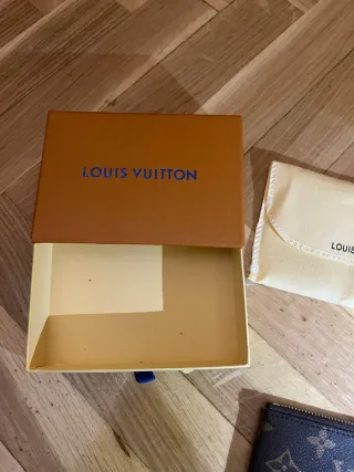 Monedero Louis Vuitton Negro Cuadros