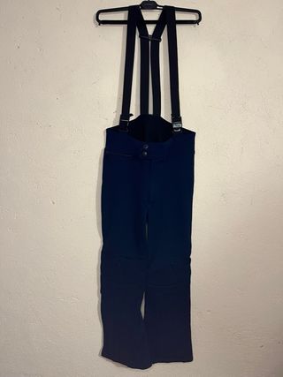 Pantaloni sci Mc Ross con bretelle blu