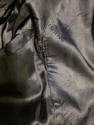 Abrigo Burberry Lana Talla 58 Gris