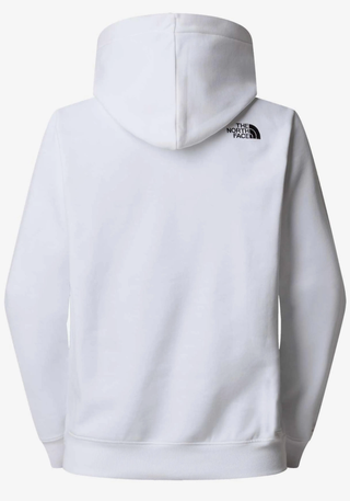 Sudadera The North Face blanca con etiquetas