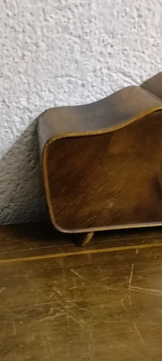 Sveglia d'epoca in legno Junghans Germania