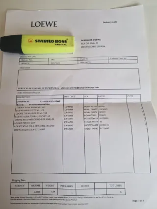 Perfume Loewe Aura Mujer 40ml