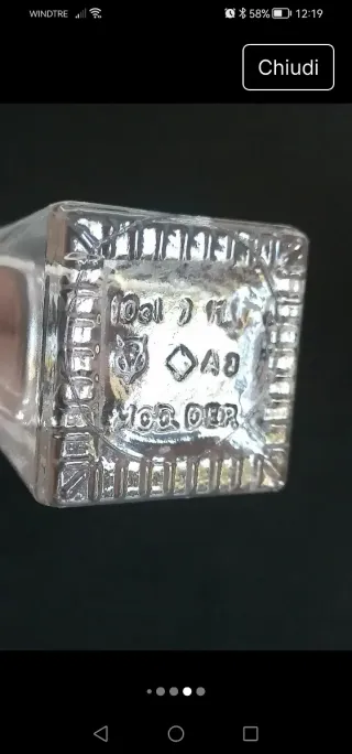 2 vasi in vetro trasparenti monostelo più  omaggio