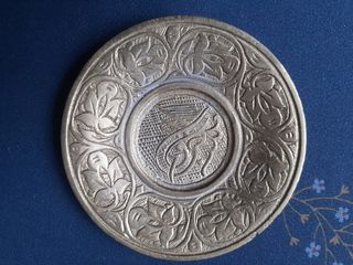 Set da tè arabo in metallo con tazze