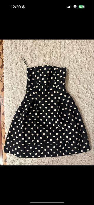 Vestido de fiesta Sinequanone lunares