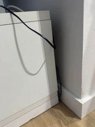 Mueble TV blanco madera medidas 1.40 /44/45 cm