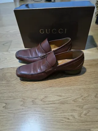 Mocassini Gucci Marroni Uomo