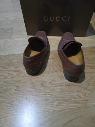 Mocassini Gucci Marroni Uomo