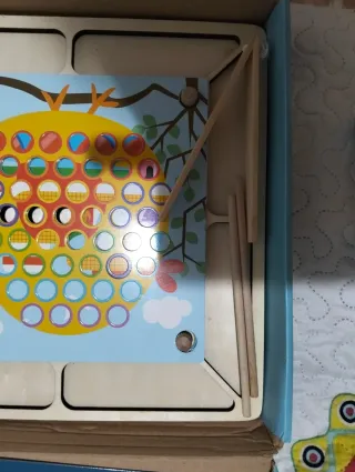 Juego de cuentas Montessori