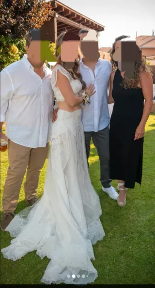 Vestido de Novia Yolancris modelo Agameda 2025.