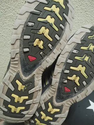 Zapatillas Salomon XA Pro Montaña Hombre Gris/Amar